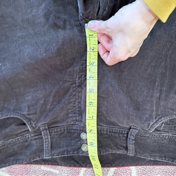 Vintage Tommy Hilfiger Chocolate Brown Double Button Closure Flare Bootcut Jean - Picture 5 of 16